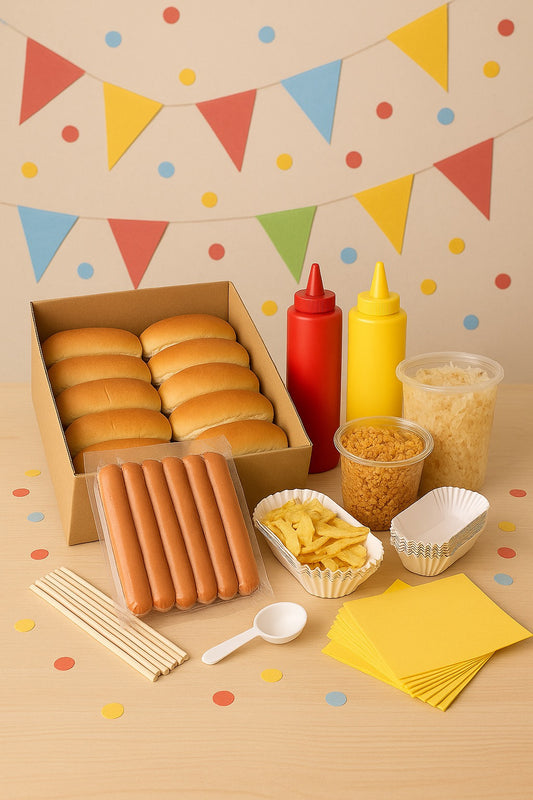 Hotdogpakket – Compleet voor 50 porties!